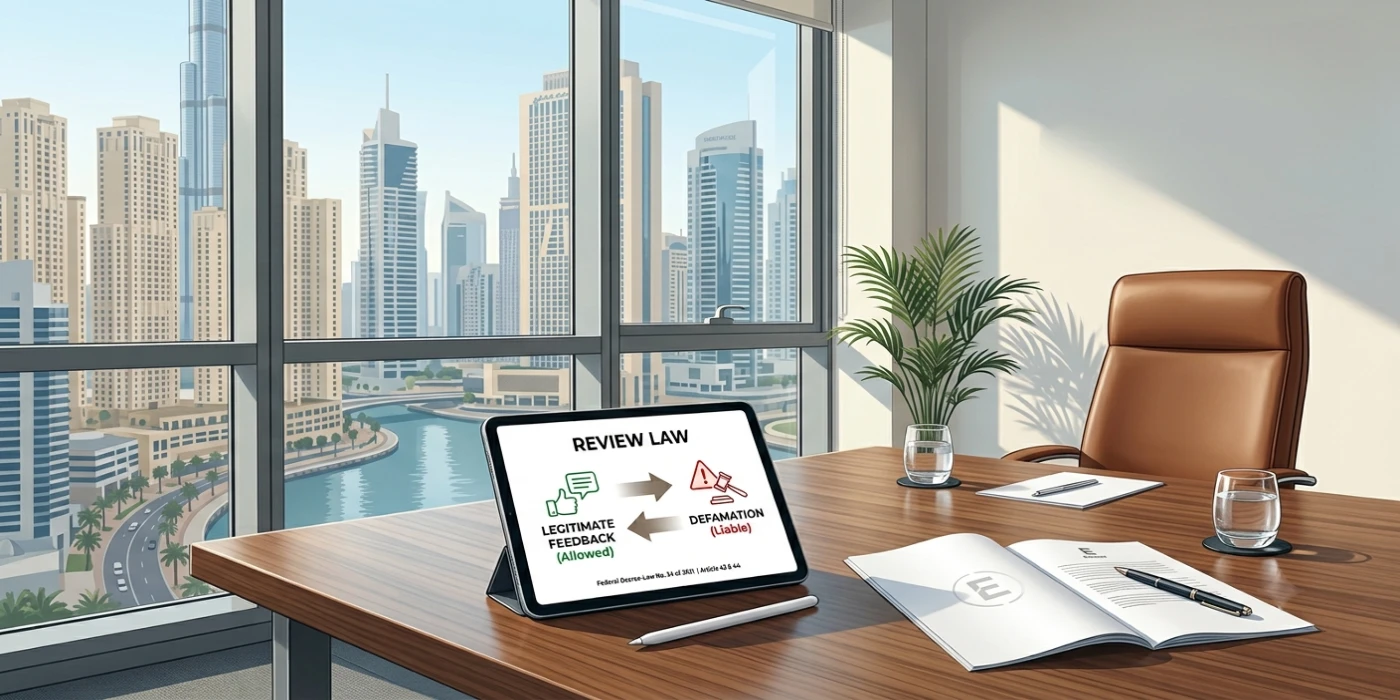 Is Your Online Review Illegal in the UAE?