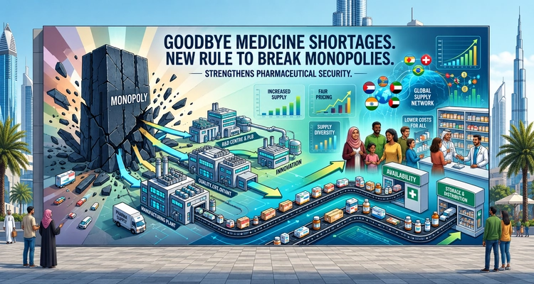 Goodbye Medicine Shortages? UAE's New Rule to Break Monopolies