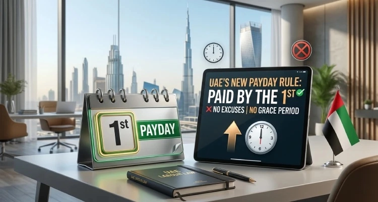 UAE's New Payday Rule: Paid by the 1st - No Excuses, No Grace Period