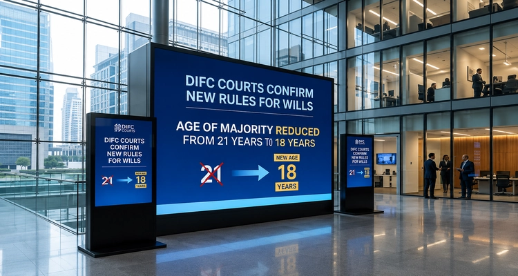 UAE Age of Majority Reduced to 18: DIFC Courts Confirm New Rules for Wills