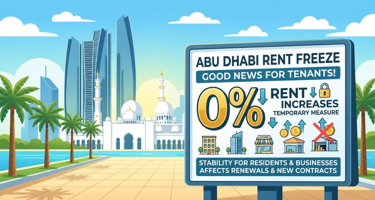 Good News for Tenants: Abu Dhabi Freezes Rent Increases